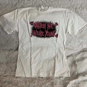 NEW Exclusive Las Vegas When We Were Young Poster Tee Lineup Short Sleeve L
